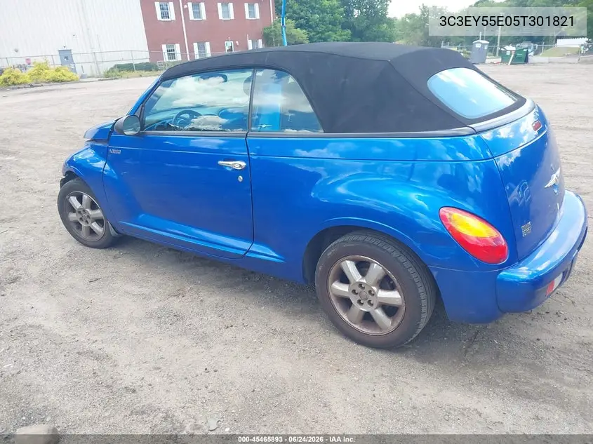 2005 Chrysler Pt Cruiser Touring VIN: 3C3EY55E05T301821 Lot: 45465893