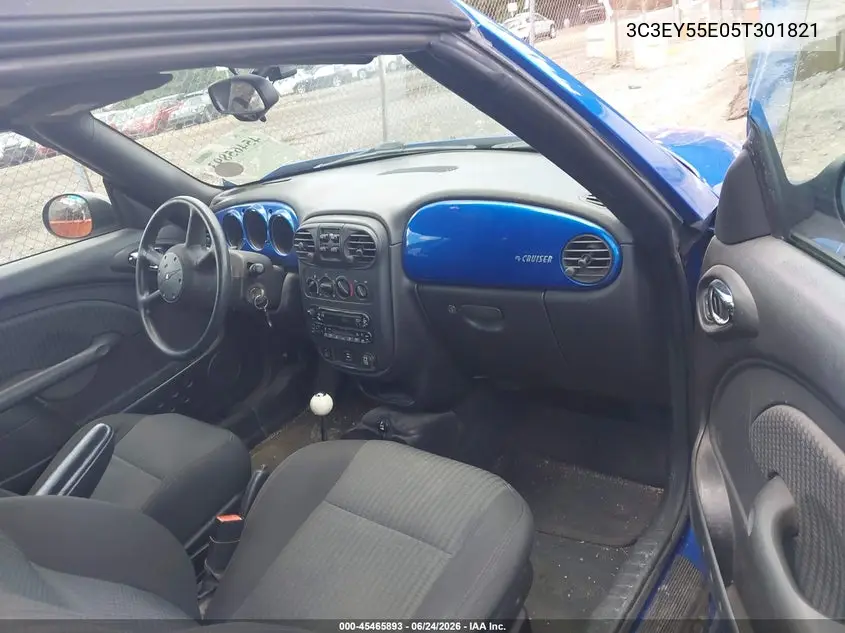 2005 Chrysler Pt Cruiser Touring VIN: 3C3EY55E05T301821 Lot: 45465893