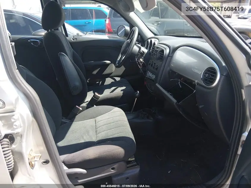 2005 Chrysler Pt Cruiser Touring VIN: 3C4FY58B75T608419 Lot: 45546015