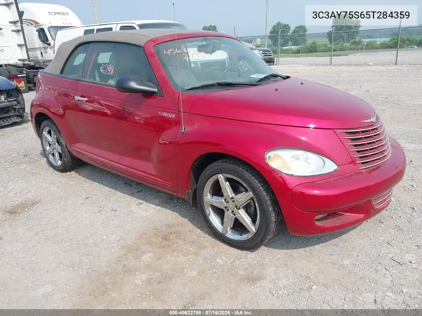 2005 Chrysler Pt Cruiser Gt VIN: 3C3AY75S65T284359 Lot: 45622798