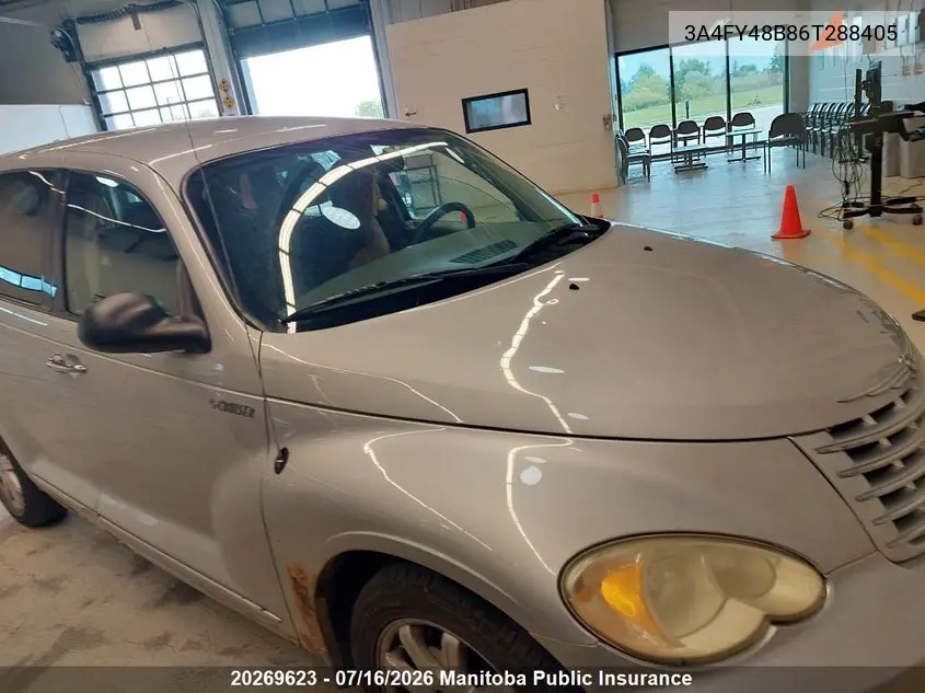 2006 Chrysler Pt Cruiser Limited VIN: 3A4FY48B86T288405 Lot: 20269623