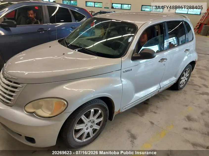2006 Chrysler Pt Cruiser Limited VIN: 3A4FY48B86T288405 Lot: 20269623