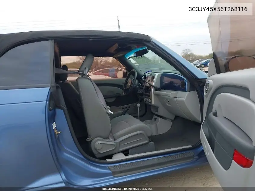 2006 Chrysler Pt Cruiser VIN: 3C3JY45X56T268116 Lot: 44196550