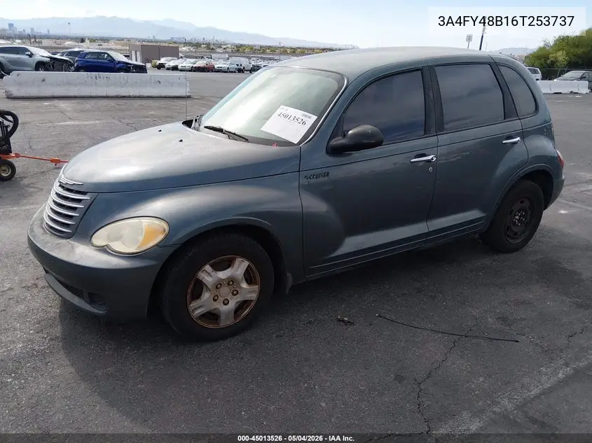 2006 Chrysler Pt Cruiser VIN: 3A4FY48B16T253737 Lot: 45013526