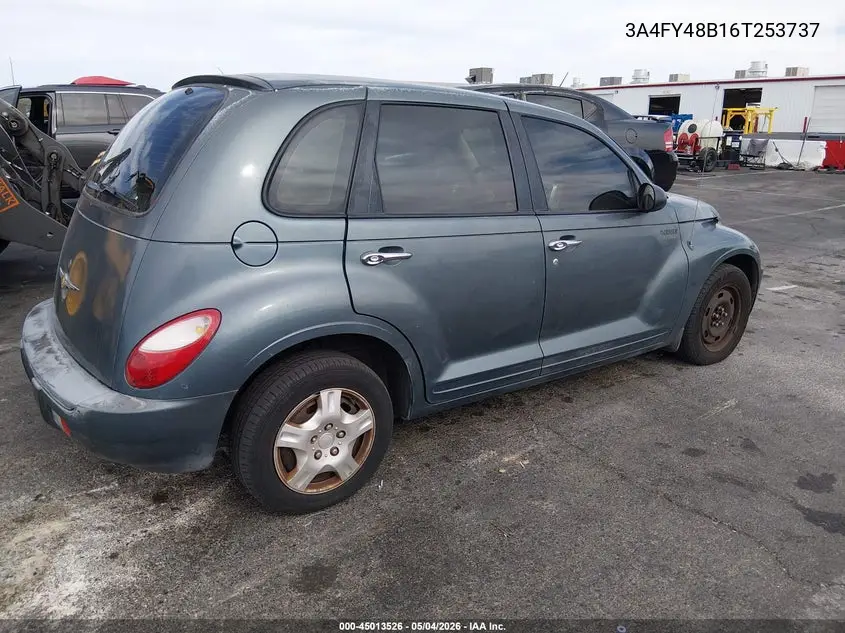 2006 Chrysler Pt Cruiser VIN: 3A4FY48B16T253737 Lot: 45013526
