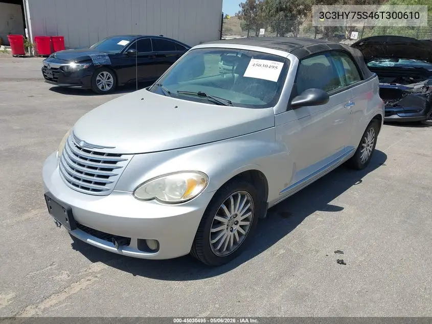 2006 Chrysler Pt Cruiser Gt VIN: 3C3HY75S46T300610 Lot: 45030495