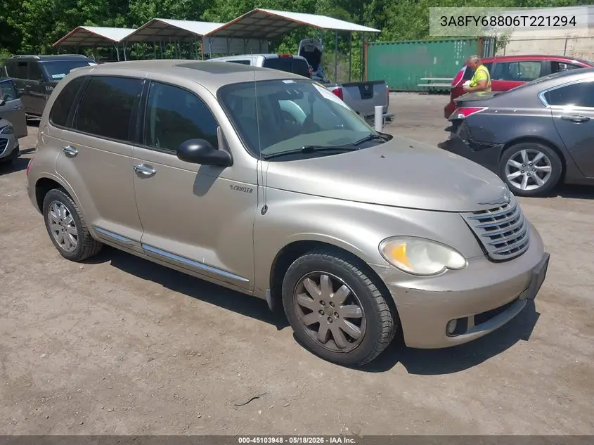 2006 Chrysler Pt Cruiser Limited VIN: 3A8FY68806T221294 Lot: 45103948