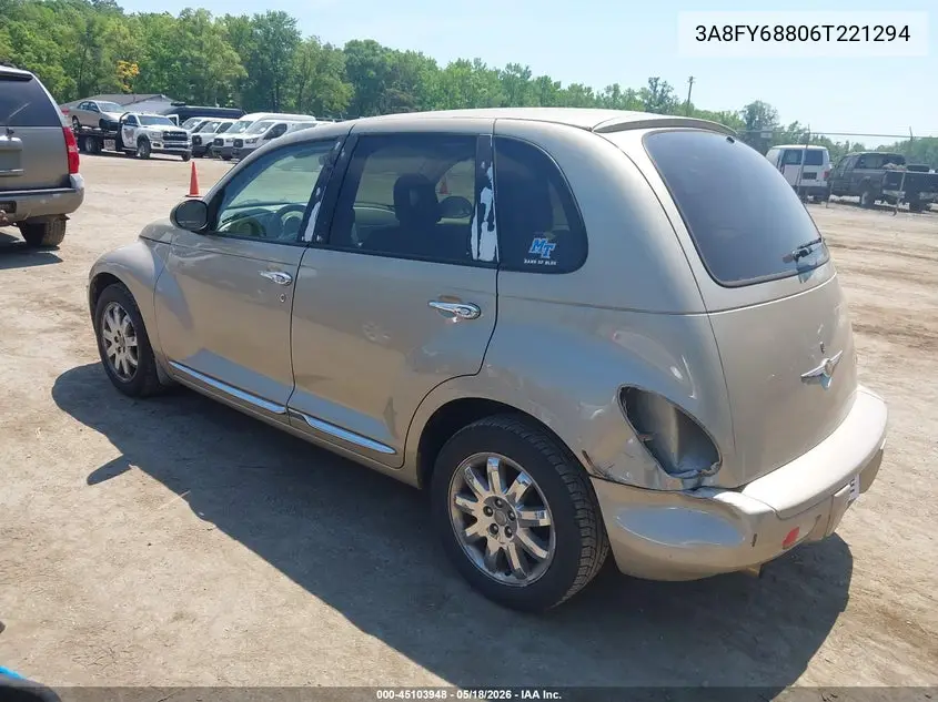2006 Chrysler Pt Cruiser Limited VIN: 3A8FY68806T221294 Lot: 45103948