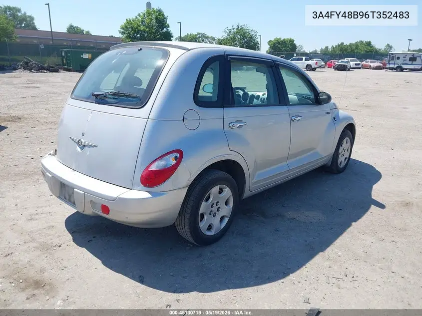 2006 Chrysler Pt Cruiser VIN: 3A4FY48B96T352483 Lot: 45130719