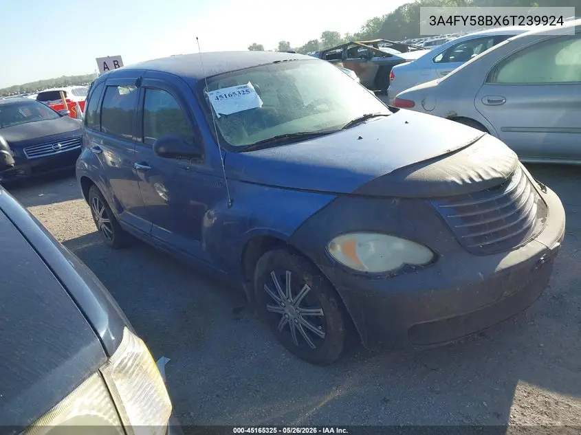 2006 Chrysler Pt Cruiser Touring VIN: 3A4FY58BX6T239924 Lot: 45165325
