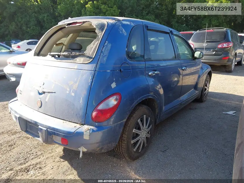 2006 Chrysler Pt Cruiser Touring VIN: 3A4FY58BX6T239924 Lot: 45165325