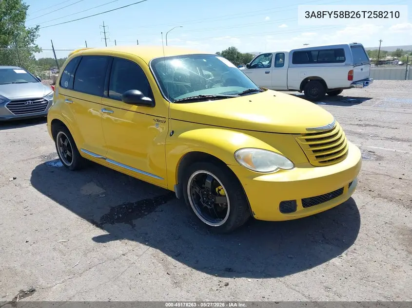 2006 Chrysler Pt Cruiser Touring VIN: 3A8FY58B26T258210 Lot: 45178263