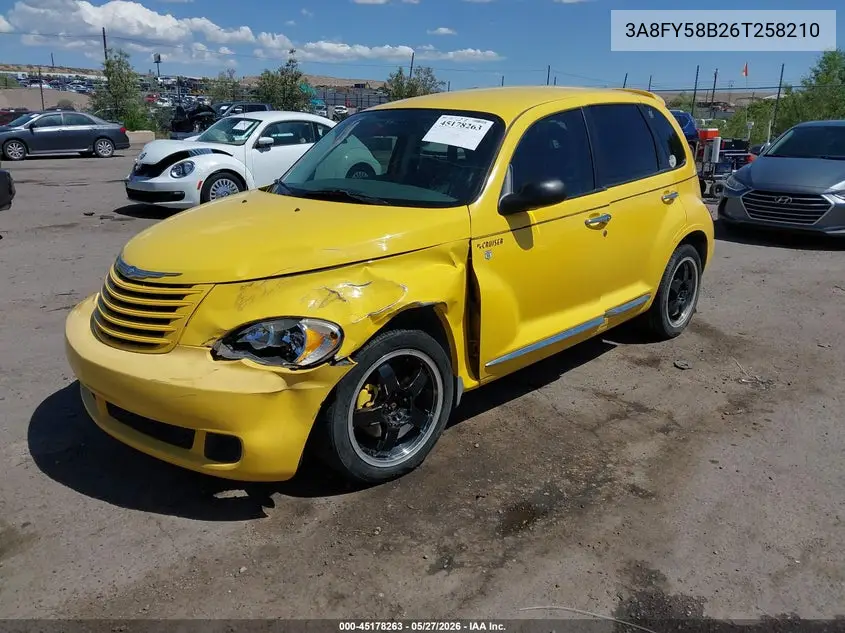 2006 Chrysler Pt Cruiser Touring VIN: 3A8FY58B26T258210 Lot: 45178263