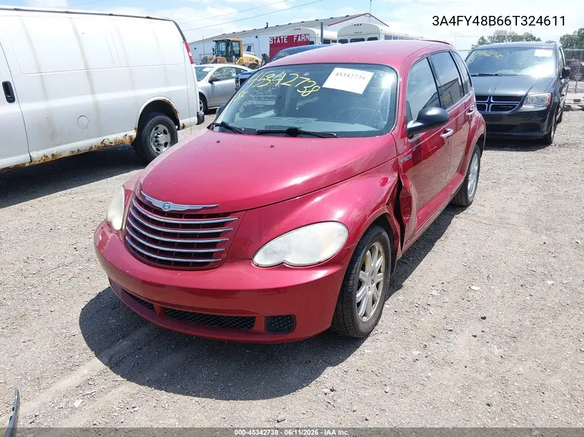 2006 Chrysler Pt Cruiser VIN: 3A4FY48B66T324611 Lot: 45342738