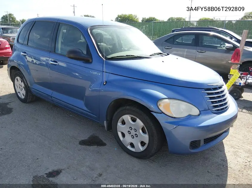 2006 Chrysler Pt Cruiser Touring VIN: 3A4FY58B06T292809 Lot: 45402335