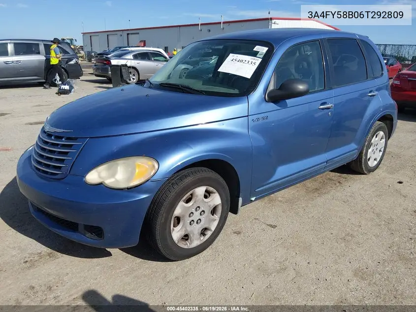 2006 Chrysler Pt Cruiser Touring VIN: 3A4FY58B06T292809 Lot: 45402335