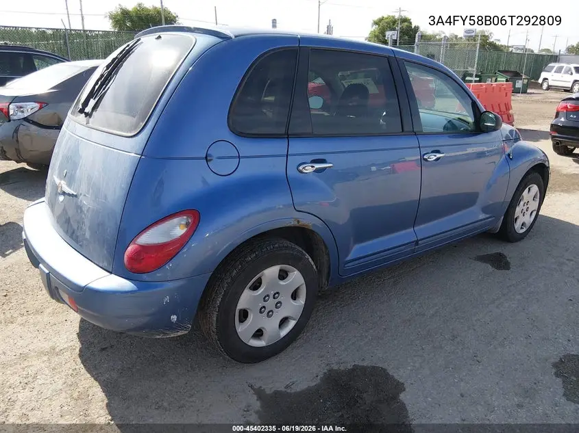 2006 Chrysler Pt Cruiser Touring VIN: 3A4FY58B06T292809 Lot: 45402335
