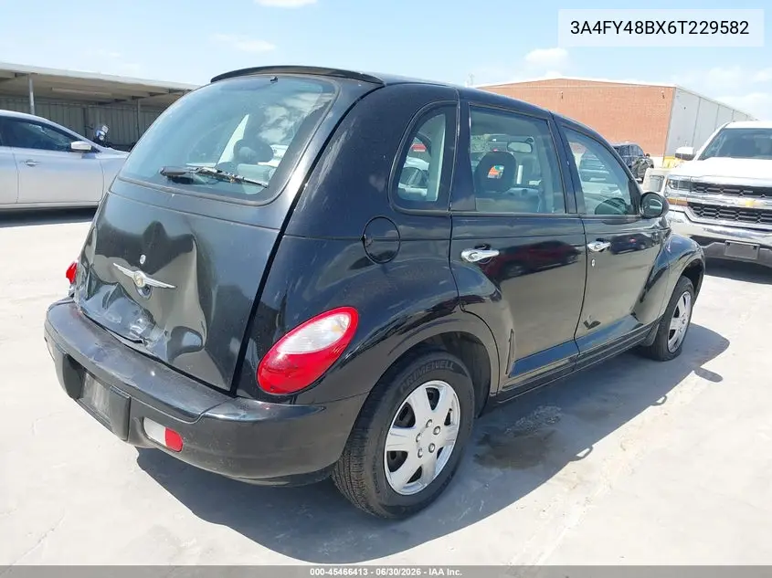2006 Chrysler Pt Cruiser VIN: 3A4FY48BX6T229582 Lot: 45466413