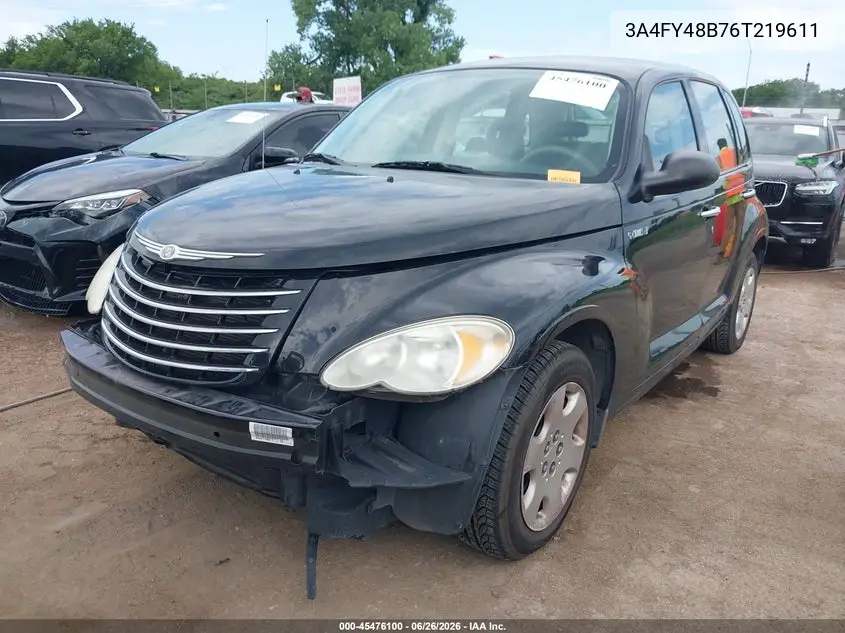 2006 Chrysler Pt Cruiser VIN: 3A4FY48B76T219611 Lot: 45476100