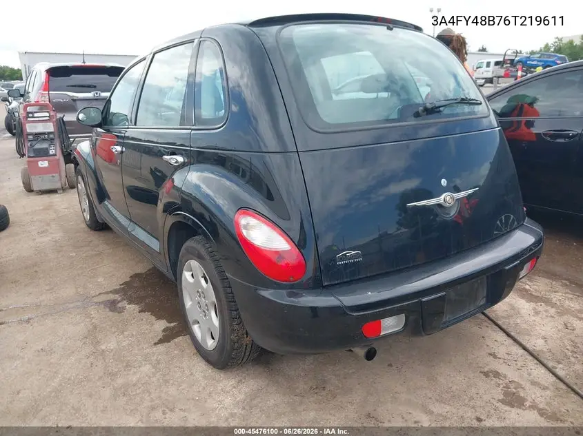 2006 Chrysler Pt Cruiser VIN: 3A4FY48B76T219611 Lot: 45476100