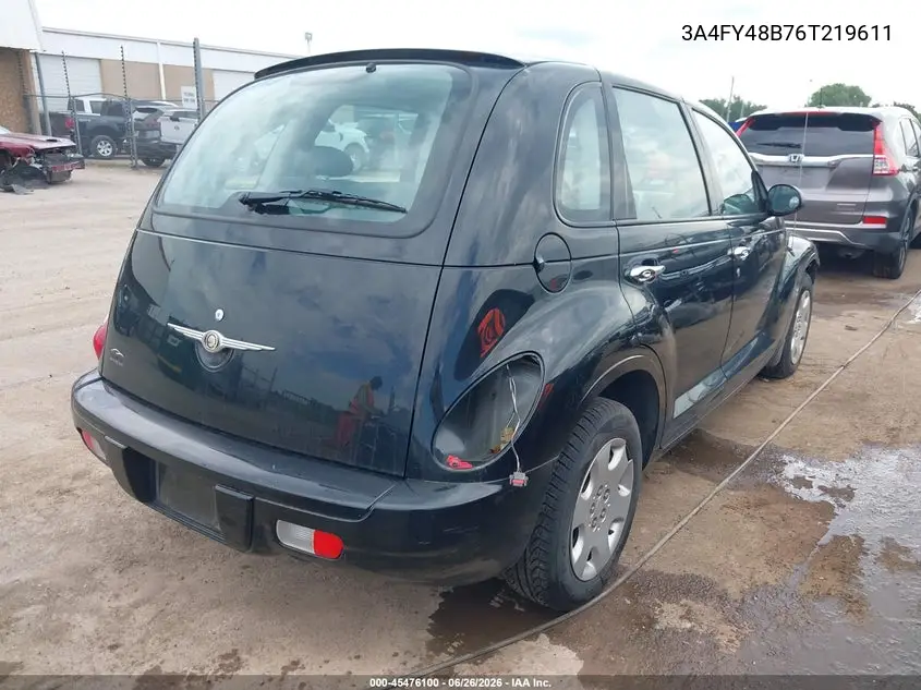 2006 Chrysler Pt Cruiser VIN: 3A4FY48B76T219611 Lot: 45476100