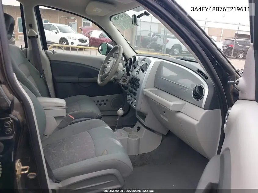 2006 Chrysler Pt Cruiser VIN: 3A4FY48B76T219611 Lot: 45476100