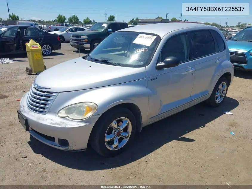 2006 Chrysler Pt Cruiser Touring VIN: 3A4FY58BX6T225537 Lot: 45502024