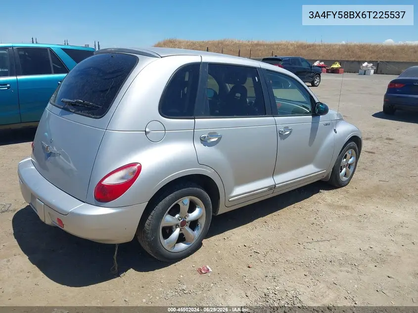 2006 Chrysler Pt Cruiser Touring VIN: 3A4FY58BX6T225537 Lot: 45502024