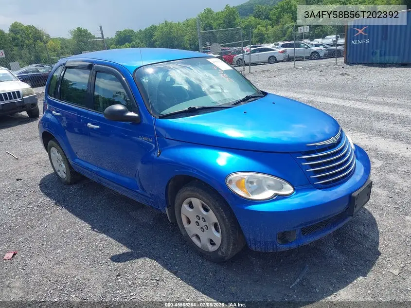 2006 Chrysler Pt Cruiser Touring VIN: 3A4FY58B56T202392 Lot: 45565264