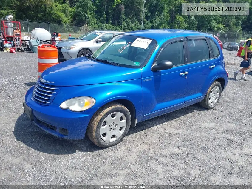 2006 Chrysler Pt Cruiser Touring VIN: 3A4FY58B56T202392 Lot: 45565264