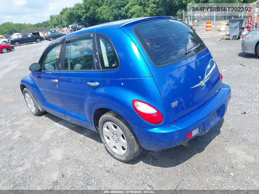 2006 Chrysler Pt Cruiser Touring VIN: 3A4FY58B56T202392 Lot: 45565264