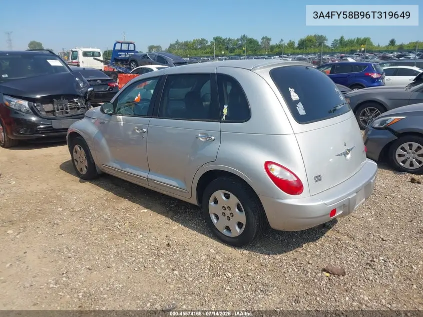 2006 Chrysler Pt Cruiser Touring VIN: 3A4FY58B96T319649 Lot: 45574165