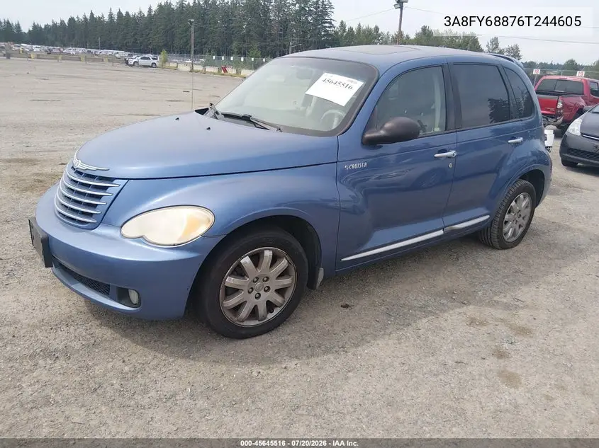 2006 Chrysler Pt Cruiser Limited VIN: 3A8FY68876T244605 Lot: 45645516