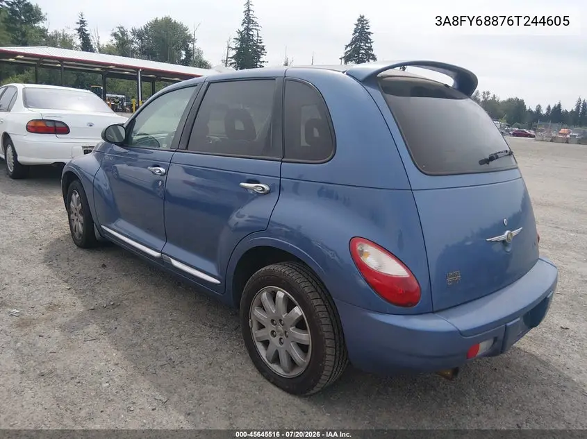 2006 Chrysler Pt Cruiser Limited VIN: 3A8FY68876T244605 Lot: 45645516