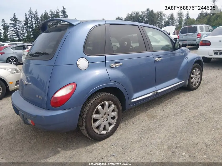 2006 Chrysler Pt Cruiser Limited VIN: 3A8FY68876T244605 Lot: 45645516