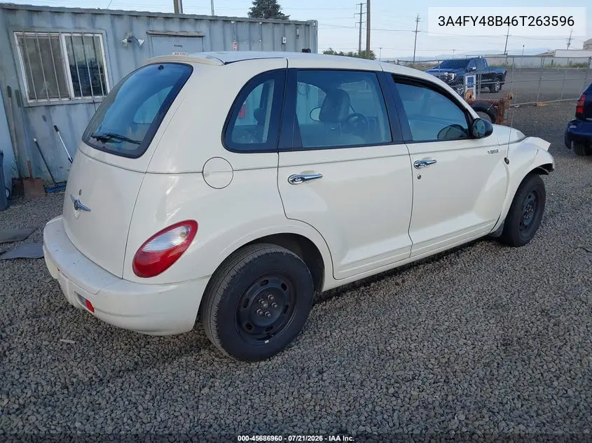 2006 Chrysler Pt Cruiser VIN: 3A4FY48B46T263596 Lot: 45686960