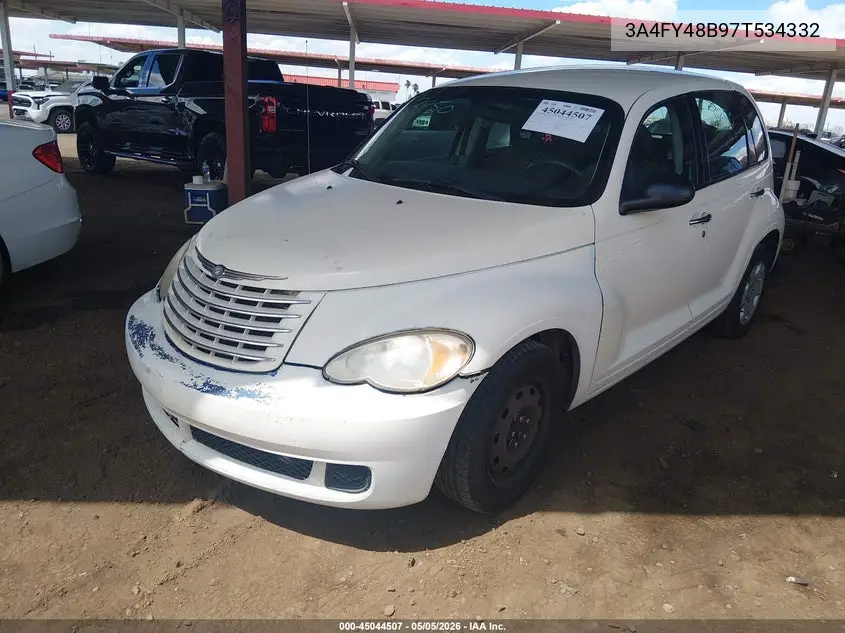 2007 Chrysler Pt Cruiser VIN: 3A4FY48B97T534332 Lot: 45044507