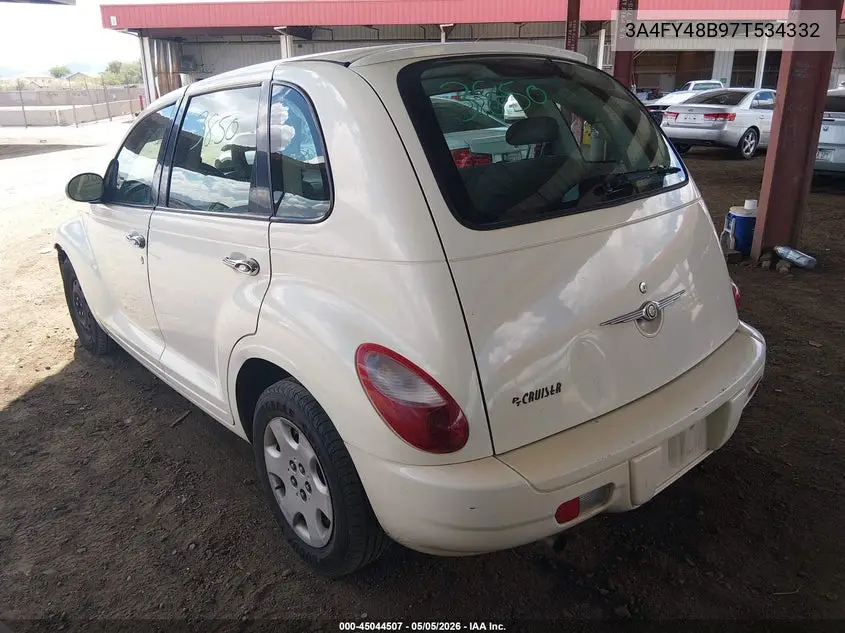 2007 Chrysler Pt Cruiser VIN: 3A4FY48B97T534332 Lot: 45044507