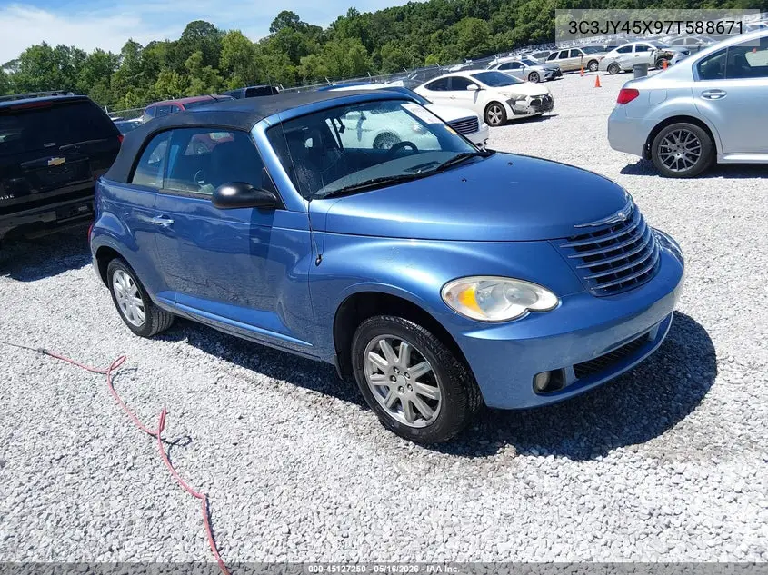 2007 Chrysler Pt Cruiser VIN: 3C3JY45X97T588671 Lot: 45127250
