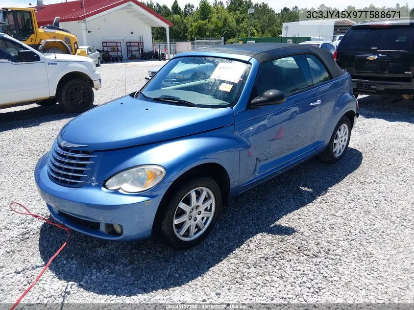2007 Chrysler Pt Cruiser VIN: 3C3JY45X97T588671 Lot: 45127250