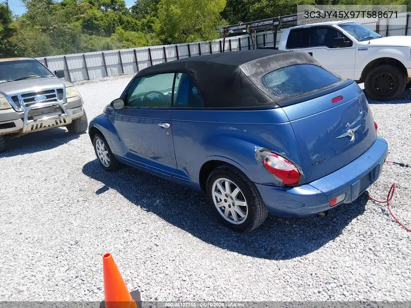 2007 Chrysler Pt Cruiser VIN: 3C3JY45X97T588671 Lot: 45127250