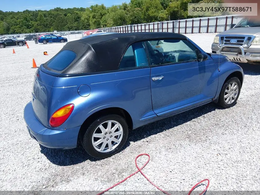 2007 Chrysler Pt Cruiser VIN: 3C3JY45X97T588671 Lot: 45127250