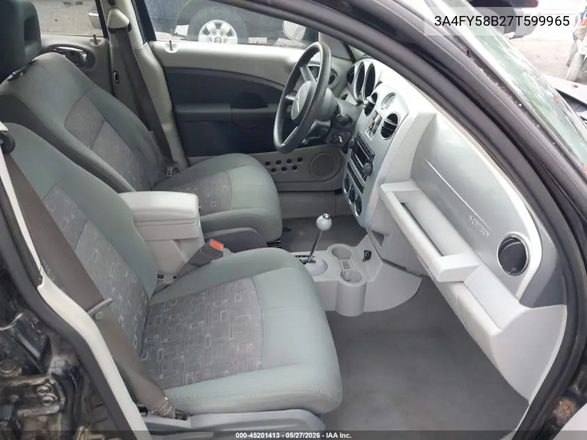 2007 Chrysler Pt Cruiser Touring VIN: 3A4FY58B27T599965 Lot: 45201413