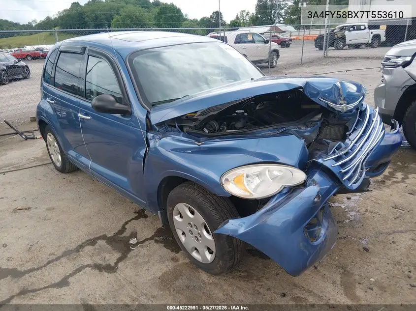 2007 Chrysler Pt Cruiser Touring VIN: 3A4FY58BX7T553610 Lot: 45222991