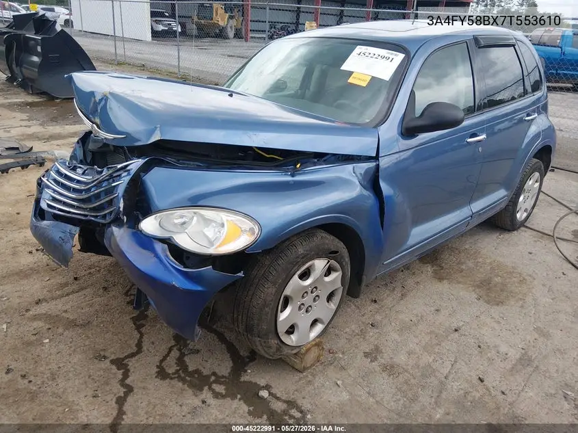 2007 Chrysler Pt Cruiser Touring VIN: 3A4FY58BX7T553610 Lot: 45222991