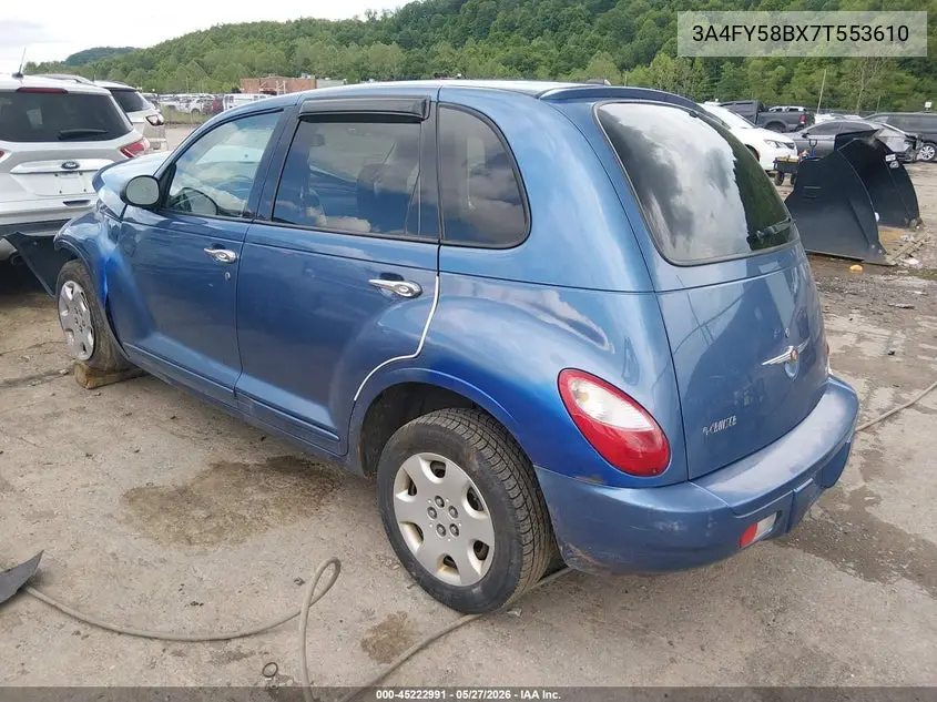 2007 Chrysler Pt Cruiser Touring VIN: 3A4FY58BX7T553610 Lot: 45222991
