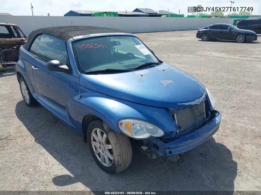 2007 Chrysler Pt Cruiser VIN: 3C3JY45X27T617749 Lot: 45323101