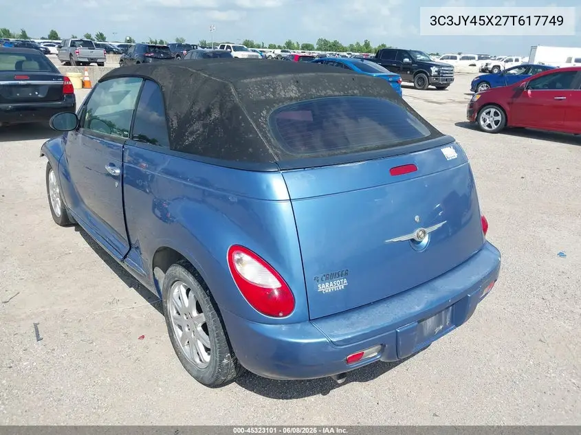 2007 Chrysler Pt Cruiser VIN: 3C3JY45X27T617749 Lot: 45323101