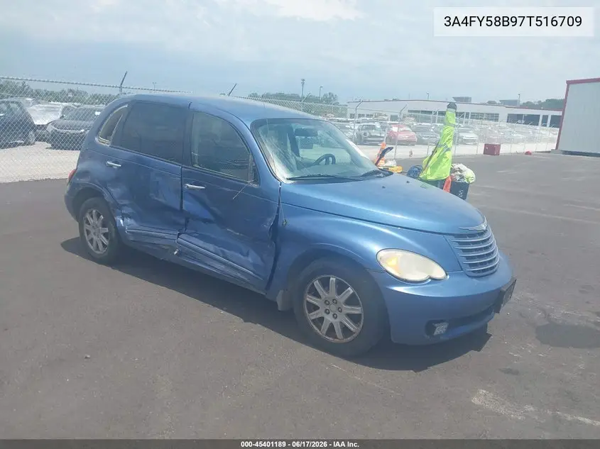 2007 Chrysler Pt Cruiser Touring VIN: 3A4FY58B97T516709 Lot: 45401189