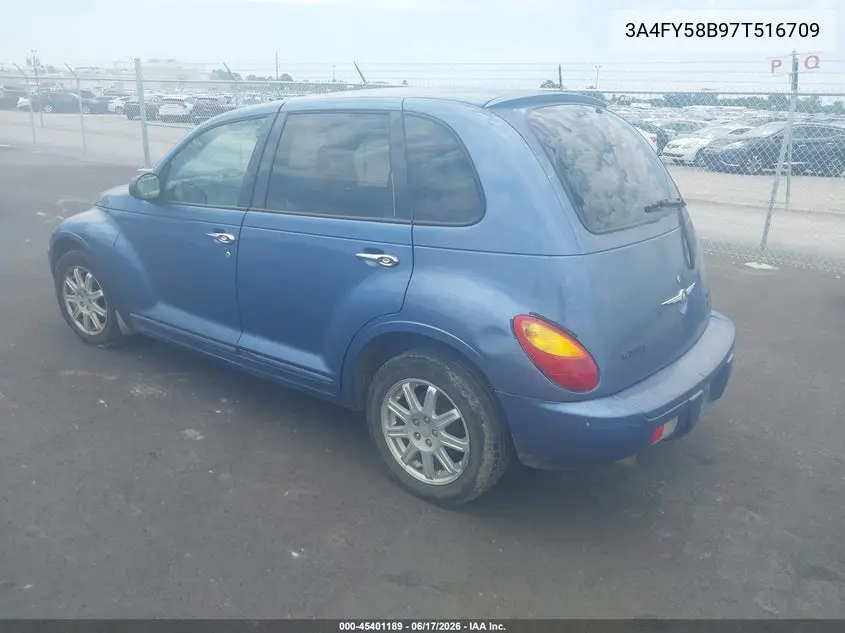 2007 Chrysler Pt Cruiser Touring VIN: 3A4FY58B97T516709 Lot: 45401189